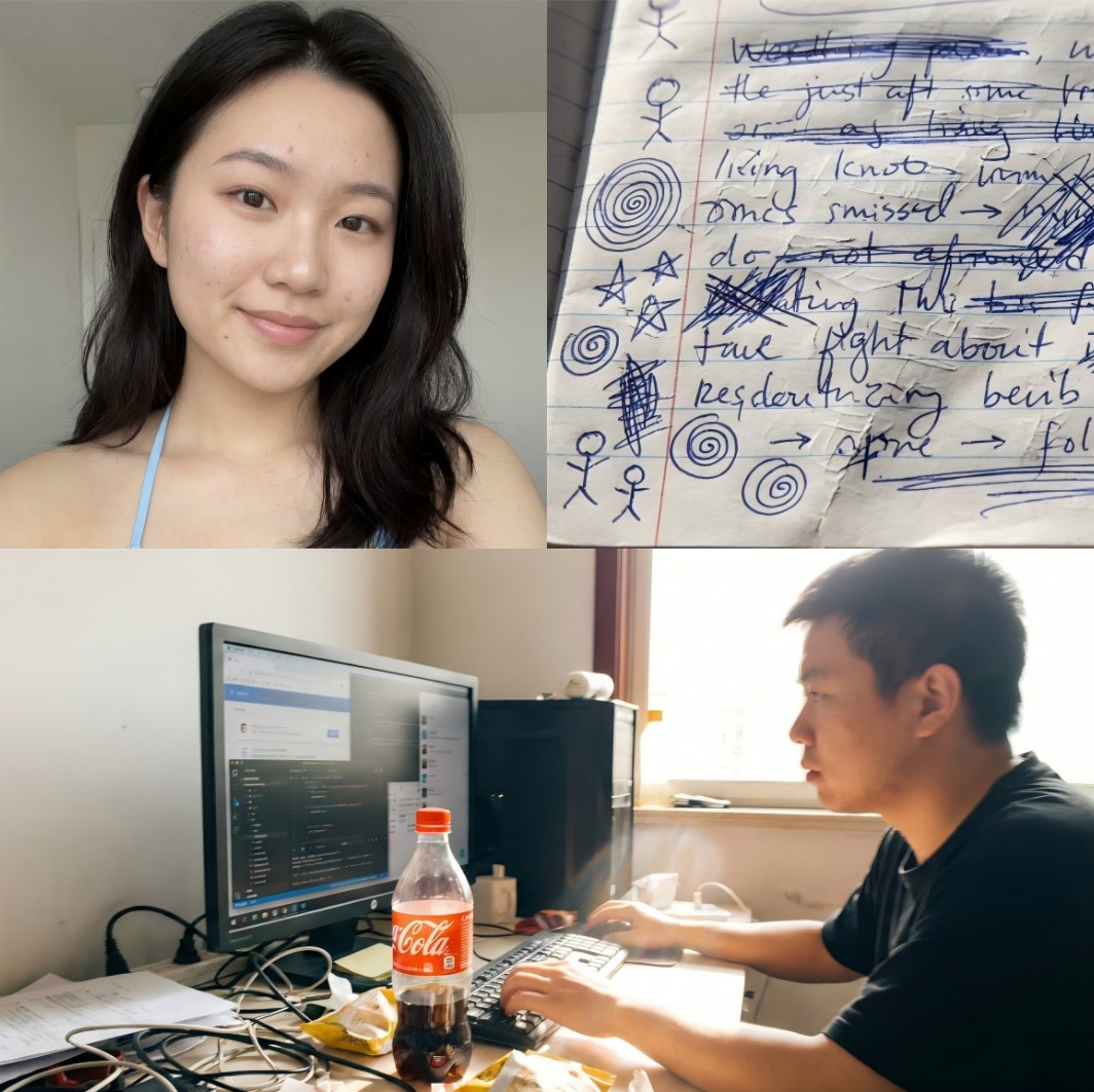 某论坛上 Banana 模型生成照片